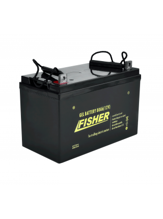 Электромотор Fisher 32 + аккумулятор Gel 80Ah